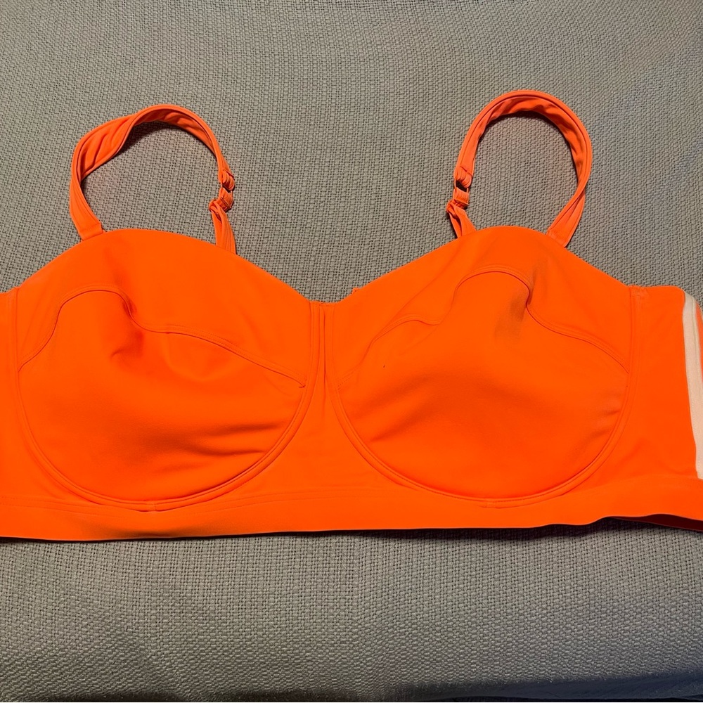 IVY PARK x Adidas summer 2021 orange bikini top 4x